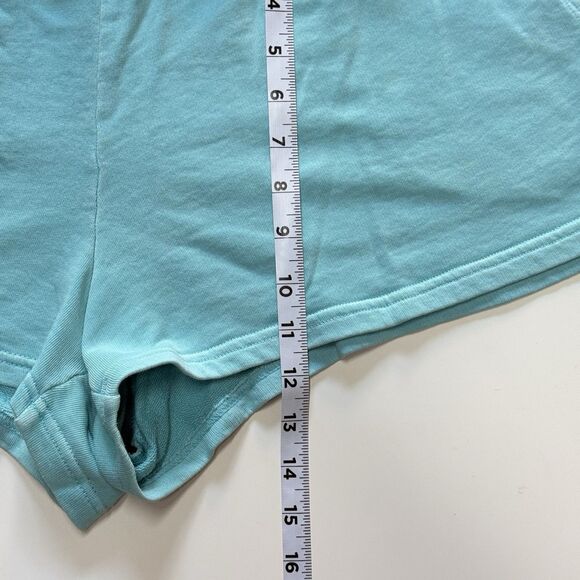 EUC Vineyard Vines Baby Blue Aqua Booty Cheeky Shorts Soft Knit Cotten Blend L - Picture 11 of 12